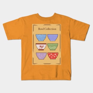 Bowl Collection Kids T-Shirt